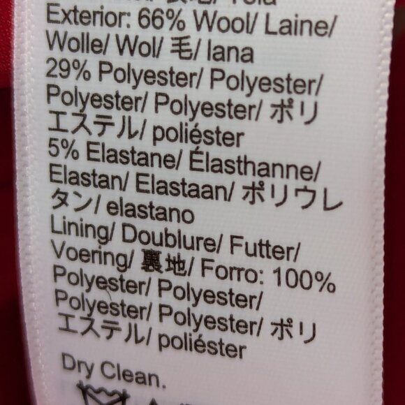 J. Crew Kate Straight-Leg in Good Tidings Wool Blend Pants 6 - Picture 13 of 16